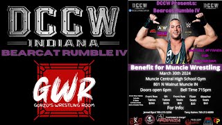 DCCW BEARCAT RUMBLE IV FEATURING WWE HALL OF FAMER ROB VAN DAM [upl. by Cohleen102]