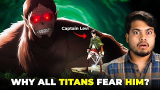 Captain Levi Titans Nightmare Unveiled  Why Did All the Titans Fear Him [upl. by Junna]