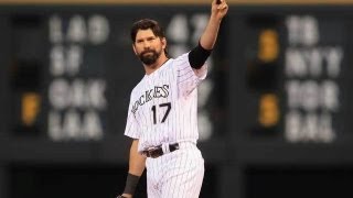 Todd Helton Career Highlights [upl. by Wilser]