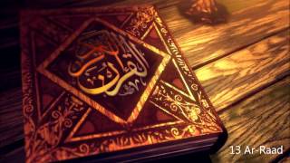 Surah 13 ArRaad  Saad al Ghamidi [upl. by Anitsuj796]