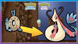 Pokémon BDSP  How To Get Feebas amp Evolve It [upl. by Fleming411]