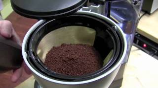 Crew Review Capresso CM200 Coffee Maker [upl. by Nayk39]