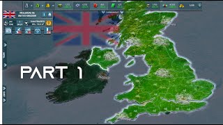 Conflict Of Nations World War 3  United Kingdom  Part 1 [upl. by Anuska]