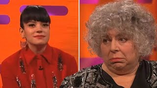 The Tense Exchange Between Miriam Margolyes and Lily Allen on The Graham Norton Show A Closer Look [upl. by Kral438]