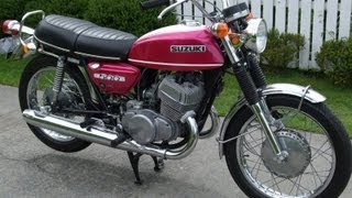 Suzuki T500 History 19681977 [upl. by Livvi]