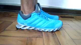 Tênis Adidas Springblade Drive 20 Teste no pé [upl. by Ahsineg]