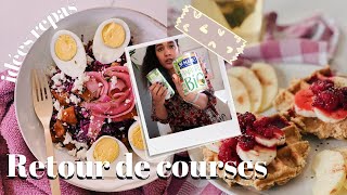 Retour De Courses et Mes Repas de la Semaine pour 75€ famille de 3 [upl. by Octavia]