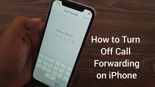 how to Turn off Call Forwarding on iPhone and iPad [upl. by Ob852]