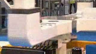 Yaskawa Extralarge LCD glass substrates handling robot [upl. by Noma]