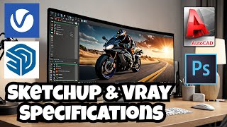Minimum System Requirements for 3d Work Sketchup and Vray [upl. by Alemahs841]