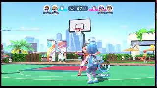 Yall ready for thisShooting some hoops Nintendo Switch Sports Ep 25 Basketball Gameplay [upl. by Nart]