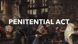 PENITENTIAL ACT I Confess Prayer at Mass ✝️ Learn Repeat Memorize Catholic Prayers 23 [upl. by Anyah]