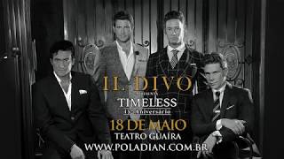 Il Divo 18 de Maio Teatro Guaíra Curitiba [upl. by Nnaj]