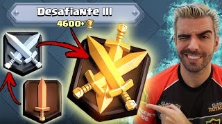 ALCANCEI A MELHOR LIGA DESAFIANTE NO CLASH ROYALE [upl. by Krystin]