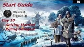 Medieval Dynasty Start Guide Day 10 Marriage and Death [upl. by Baugh]