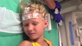 Ambulatory EEG setup at Nemours Childrens Hospital [upl. by Hgielhsa]