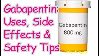 Gabapentin Uses Side Effects amp Safety Tip [upl. by Caprice832]