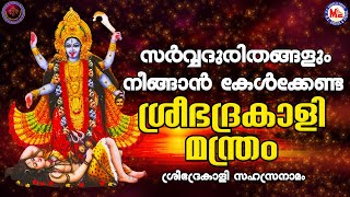 ശ്രീഭദ്രകാളി മന്ത്രം  Sree Bhadrakali Sahasranamam  Hindu Devotional Songs Malayalam [upl. by Arquit]