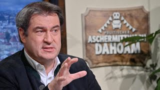 Söder zu ImpfstoffBestellung quotEU war zu geizigquot  AFP [upl. by Alamak470]