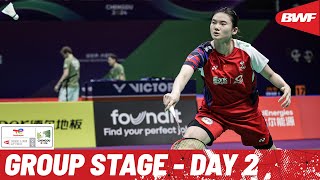 BWF Uber Cup Finals 2024  China vs Canada  Group A [upl. by Emiolhs]