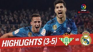 Resumen de Real Betis vs Real Madrid 35 [upl. by Aseretairam500]