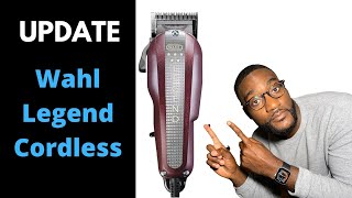 WAHL LEGEND CORDLESS LAUNCH UK UPDATE [upl. by Anis]