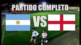 INGLATERRA 3 ARGENTINA 1 Amistoso 1980 Partido completo [upl. by Yhtomit758]