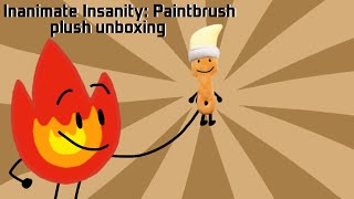 Inanimate Insanity Paintbrush plush unboxing [upl. by Donn]