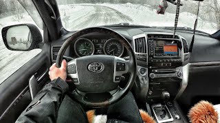 2012 TOYOTA Land Cruiser 45 AT  POV TEST DRIVE [upl. by Amalia]