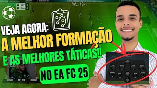 EA FC 25 A MELHOR FORMAÇÃO E AS MELHORES TÁTICAS DO ULTIMATE TEAM SUPER 541 DOS PRO PLAYERS [upl. by Ayatahs]