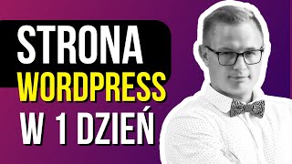 🔴 Jak Zrobić Stronę Internetową w WordPress 2024  Strona Na WordPress Gutenberg [upl. by Mycah]