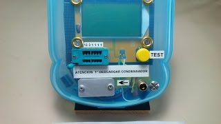 MONTAJE EN CAJA DEL COMPROBADOR MULTICOMPONENTES ESR Meter 12864 LCD [upl. by Roosevelt]