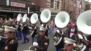 3 Oktober optocht Leidens Ontzet 2022 de Muziekorkesten [upl. by Egamlat]