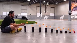 Ping Pong Trick Shots 3  Dude Perfect [upl. by Anyahc772]