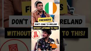 FRESHERS📢 Don’t even think about coming to Ireland without watching this video studyinireland [upl. by Landan]