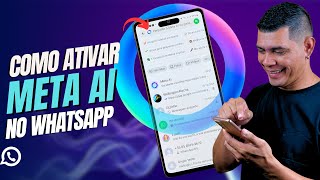 CHEGOU A META AI NO WHATSAPP VEJA COMO ATIVAR A NOVA INTELIGÊNCIA ARTIFICIAL DA META NO WHATSAPP [upl. by Ikey]