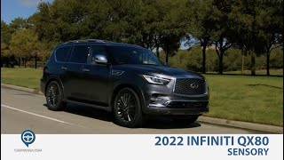 2022 Infiniti QX80 Sensory Review Review [upl. by Glenna658]