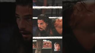 Kane chokeslams Roman Reigns through a table Shortwwe [upl. by Farly]