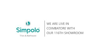 The launch of Simpolos 116th Showroom at Coimbatore [upl. by Ariahs]