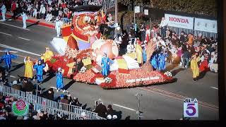 Rotary Rose Parade Float on KTLA [upl. by Siclari]