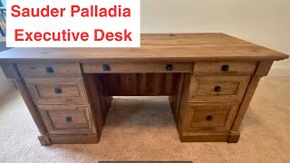 Sauder Palladia Executive Desk review [upl. by Ninos]