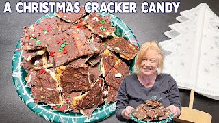 CHRISTMAS CRACKER CANDY Christmas Crack using Saltines [upl. by Ybloc]