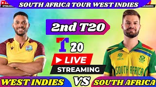 LIVE WI vs RSA 2nd t20 2024 live wi vs sa today  LIVE WEST INDIES vs SOUTH AFRICA 2nd t20 2024 [upl. by Ahtekal986]