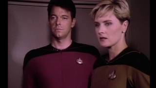 Riker arrives on the Enterprise  Star Trek The Next Generation  Encounter at Farpoint [upl. by Nika]