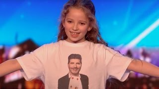 8 YO Girl Issy SHOCKS Everyone With Her Magic  Audition 2  Britains Got Talent 2017 [upl. by Keating]