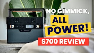 All Powers S700 Portable Battery  Never Lose Electricity Again [upl. by Arot387]