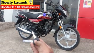 2024 Newly Launch 🚀 Honda CD 110 Dream Deluxe OBD2 Bs6 Details Review  On Road Price 😱 New Changes [upl. by Anilah]