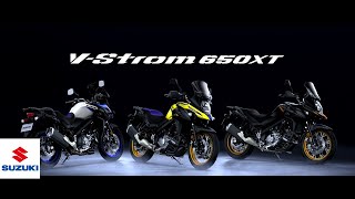 Color Lineup  2024 VStrom 650XT  Suzuki [upl. by Witcher]