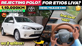 Better than Swift Toyota Etios Liva  Worth it🤔 Diesel Average  1 Lakh KM  Ownership POV toyota [upl. by Sibel]