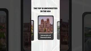 The Top 10 Universities In The USA [upl. by Elenaj]